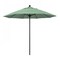 California Umbrella 9' Black Aluminum Market Patio Umbrella, Pacifica Spa 194061335826 - alternate 1